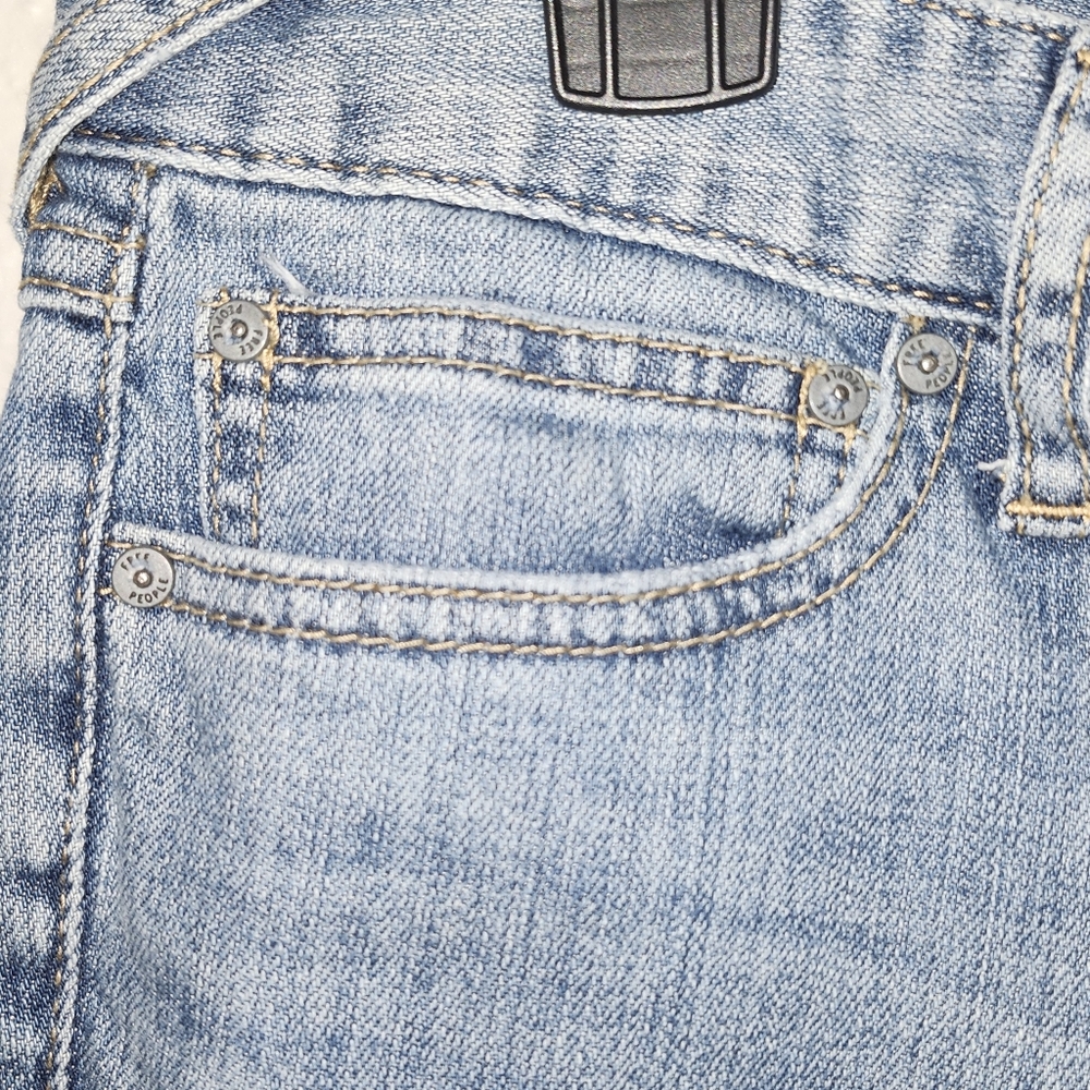 Free People Patchwork Jeans Size 29 - Picture 2 of 10